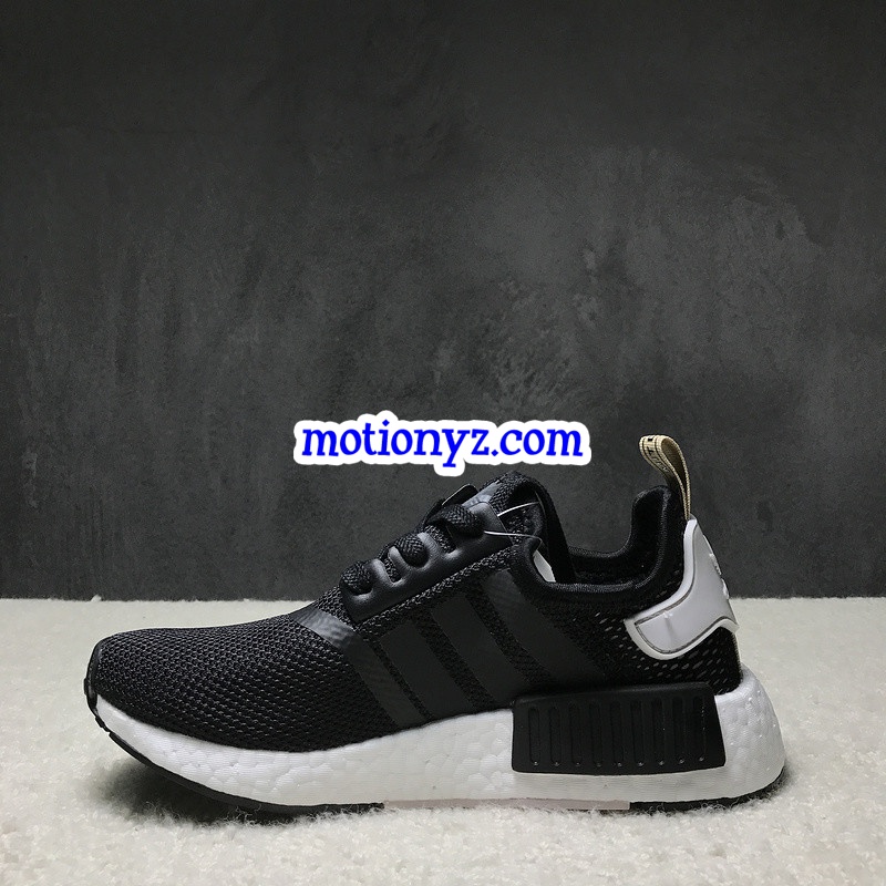 Real Boost Adidas NMD R1 Black Lace Purple BA7751